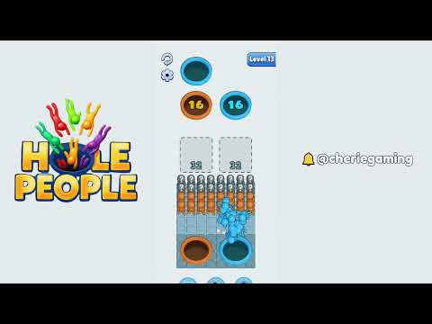 Hole People Level 13 Solution Walkthrough