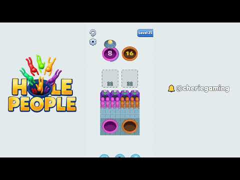 Hole People Level 25 Solution Walkthrough