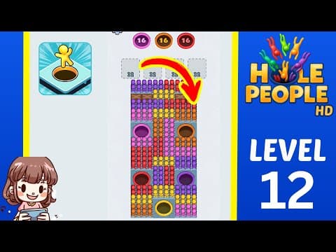Hole People Level 12 Solution Walkthrough