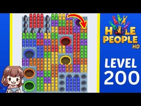 Hole People Level 200 Solution Walkthrough