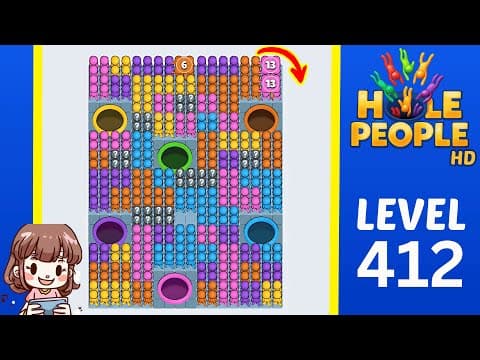 Hole People Level 412 Solution Walkthrough