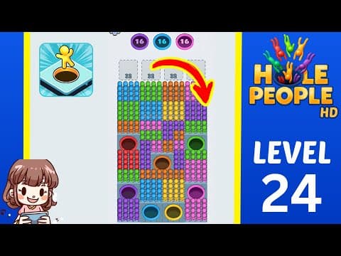 Hole People Level 24 Solution Walkthrough