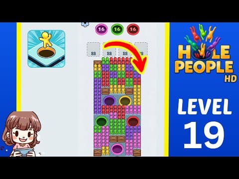 Hole People Level 19 Solution Walkthrough