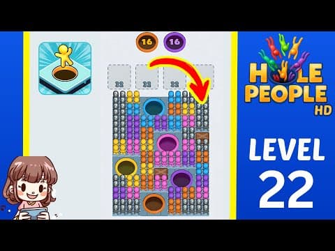 Hole People Level 22 Solution Walkthrough